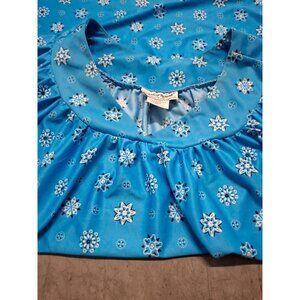 Anthony Richards Womens Size XL Blue Bandana Print Nightgown 100% Polyester